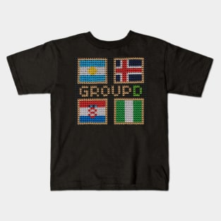 Fifa World Cup Group D Kids T-Shirt